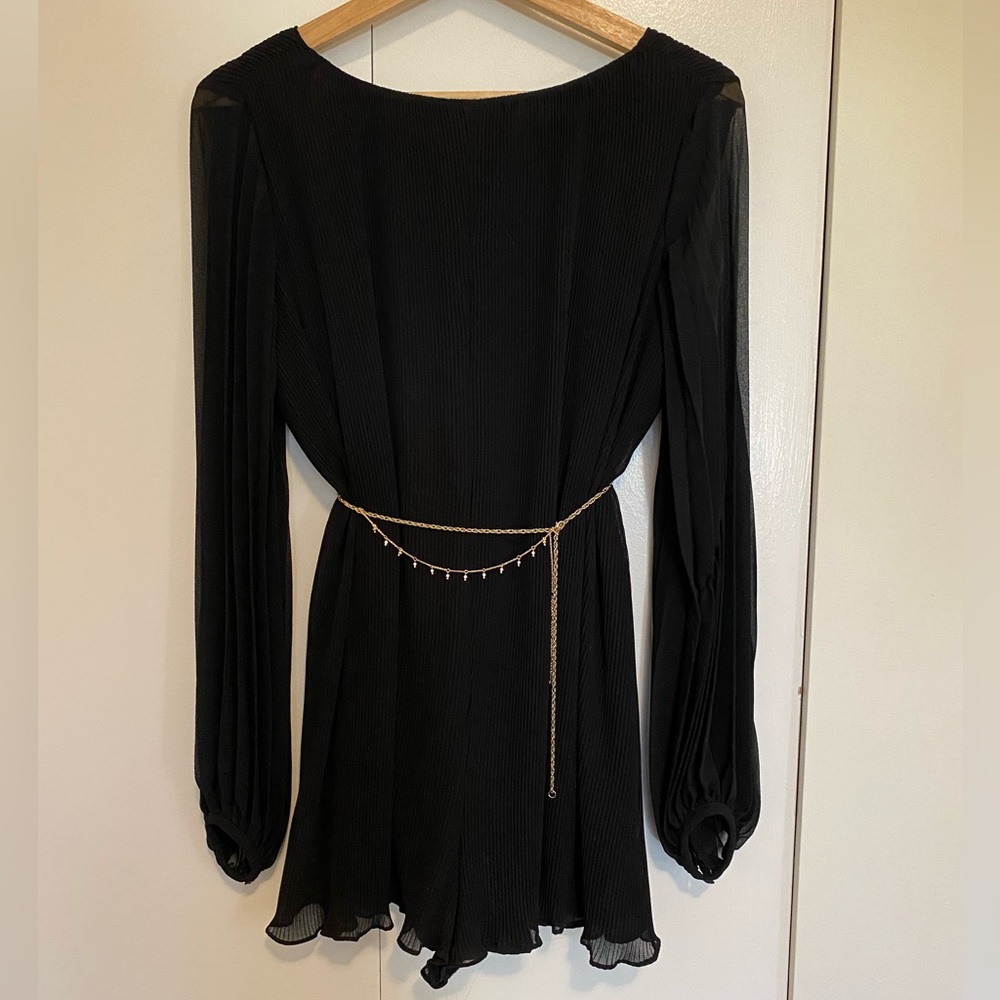 Zara mini, long sleeved romper